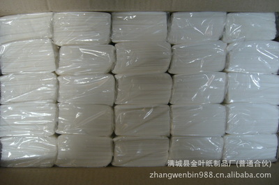 【供應(yīng)純木漿酒店用方抽餐巾紙】價格,廠家,圖片,面巾紙/紙巾,滿城縣金葉紙制品廠-